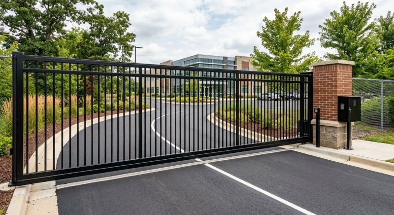 Commercial Gate Installation in Toms River, NJ
