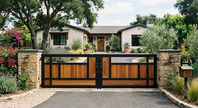 Driveway Fence Installation in Franklin, TN