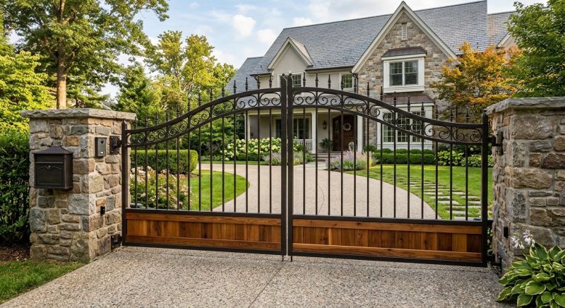 Entrance Gate Installation in Cumming, GA