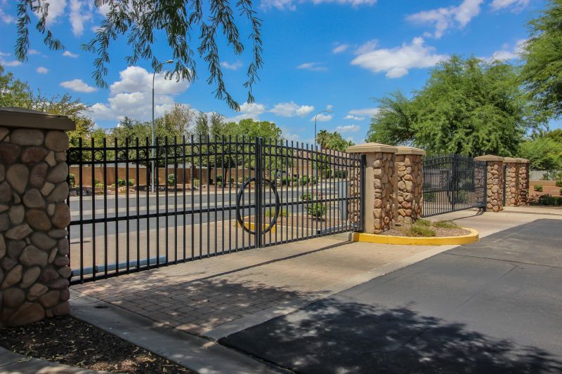 Main Gate Installation in Plano, TX