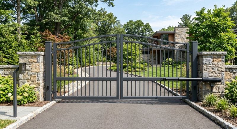 Main Gate Installation in Boca Raton, FL