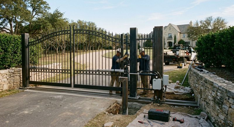 Main Gate Installation in Rockville, MD