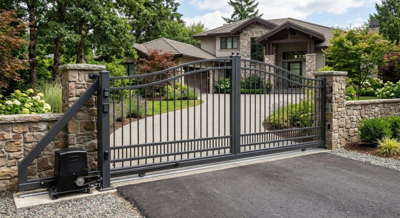 Main Gate Installation in Mcdonough, GA
