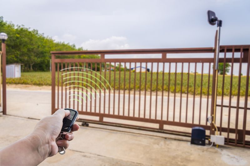Motorized Gate Installation in Roswell, GA