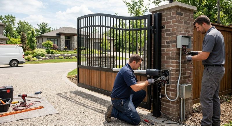 Automatic Gate Installation in Naperville, IL