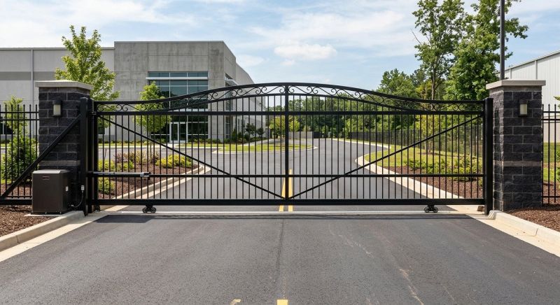 Commercial Gate Installation in Pearland, TX