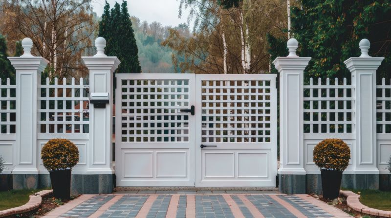 Driveway Fence Installation in Cumming, GA