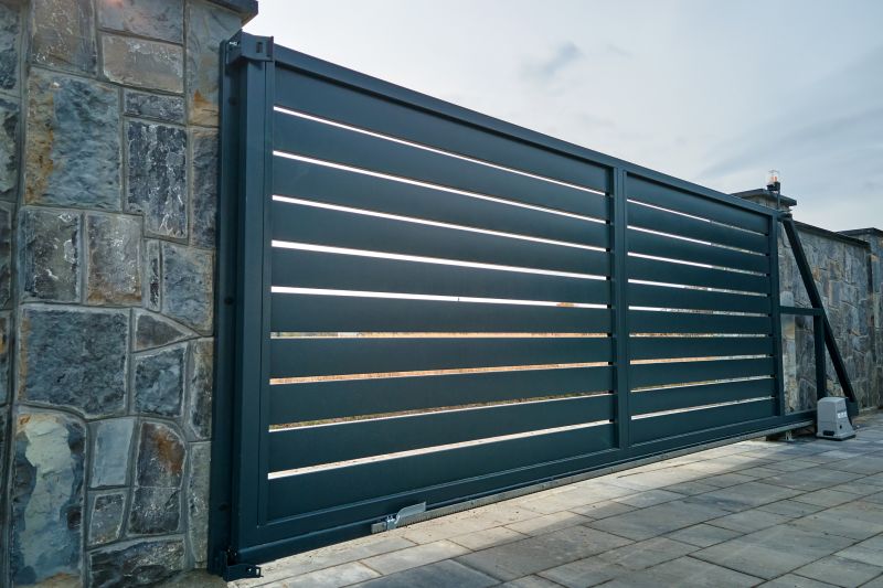 Contemporary Driveway Gate