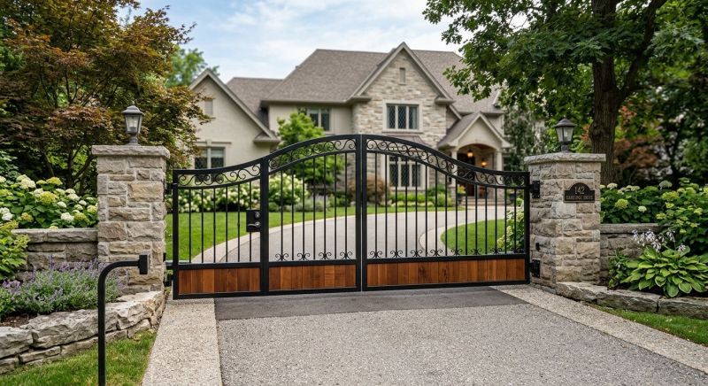 Driveway Gate Installation in Rockville, MD