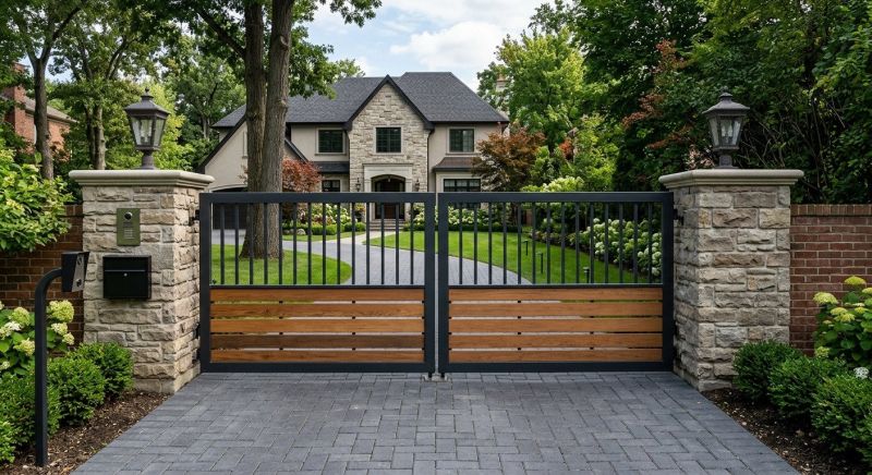 Driveway Gate Replacement in Naperville, IL