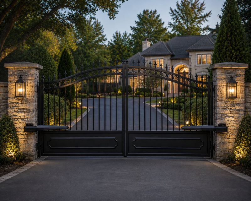 Electric Gate Installation in Roswell, GA