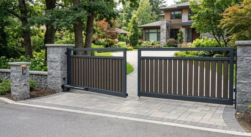 Main Gate Installation in Annapolis, MD