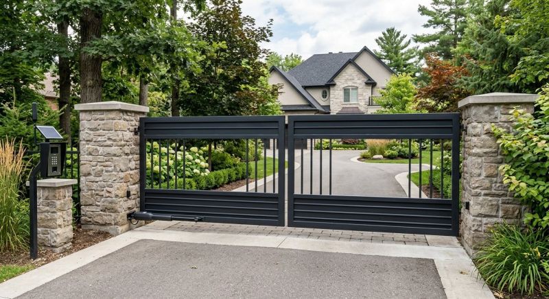 Main Gate Installation in Boca Raton, FL