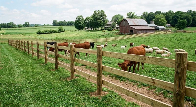 Ranch Fence Construction in Roseville, CA