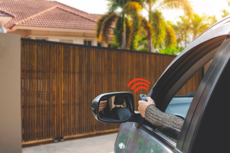 Remote Gate Installation in Roswell, GA