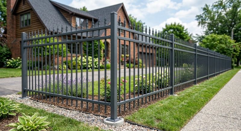 Steel Fence Installation in Des Moines, IA